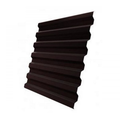 Профнастил С21 RAL 8017 шоколадно-коричневый 0,5 мм Atlas Grand Line Профнастил С21 RAL 8017 шоколадно-коричневый 0,5 мм Atlas Grand Line
