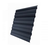 Профнастил С10 RAL 7024 графитовый серый 0,5 мм Quarzit matt Grand Line