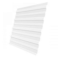Профнастил С10 RAL 9003 сигнальный белый 0,7 мм Полиэстер Grand Line