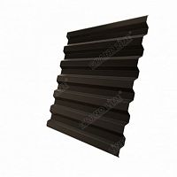 Профнастил С21 RR 32 темно-коричневый 0,5 мм Satin Grand Line