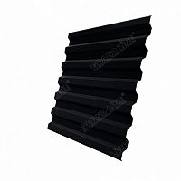 Профнастил С21 RAL 9005 черный янтарь 0,5 мм Quarzit lite Grand Line