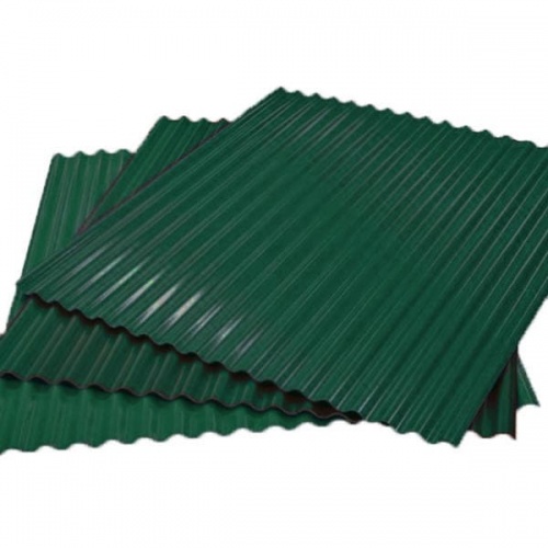 Гофрированный лист (гофролист) С15 RAL 6005 зеленый мох эконом Гофрированный лист (гофролист) С15 RAL 6005 зеленый мох эконом